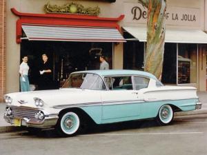 Chevrolet Biscayne 2-Door Sedan 1958 года